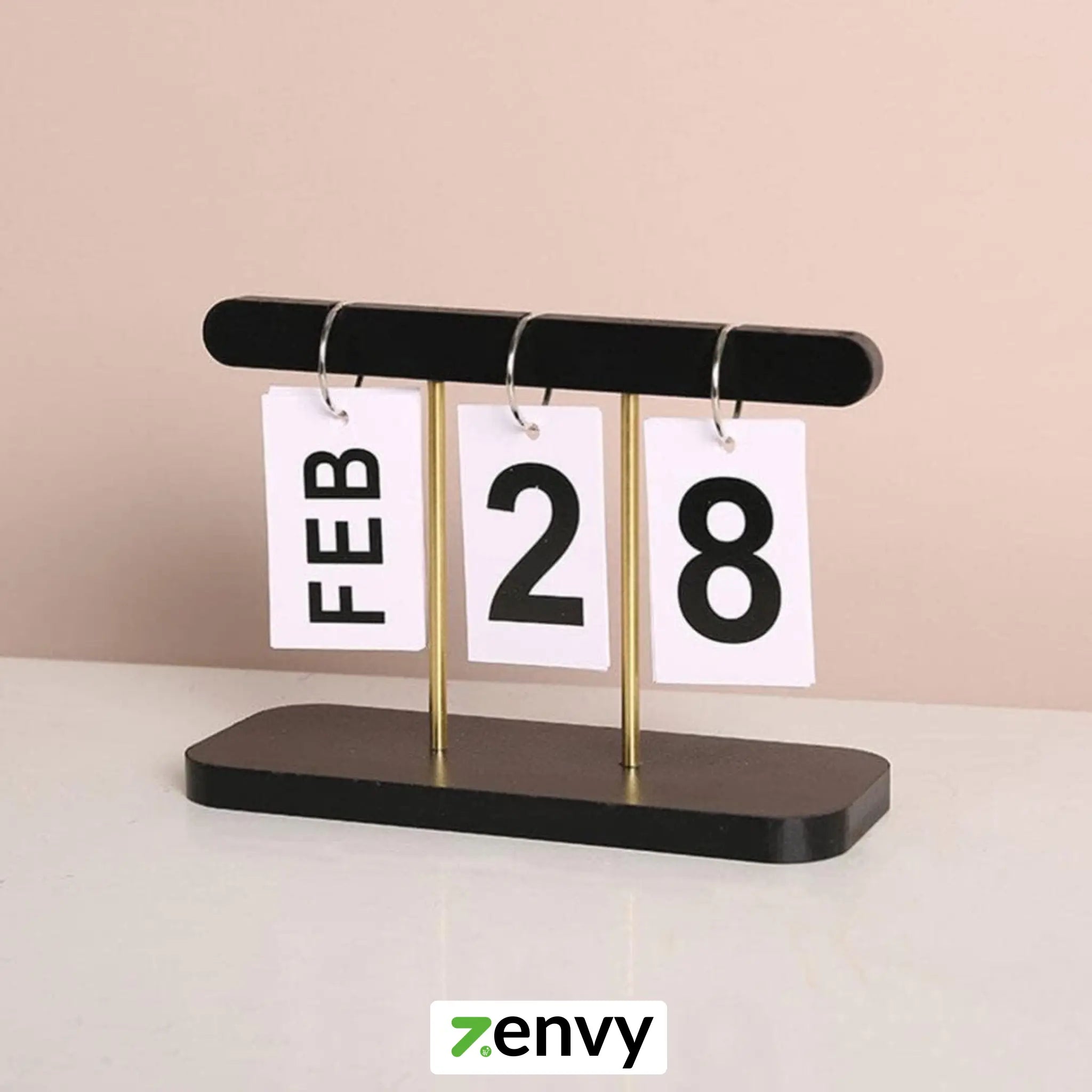 Modern Desk Wooden Flip Calendar